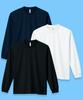 GLIMMER [3Pack] Air Cooling Dry Functional Cool Plain Long Sleeve T-Shirt