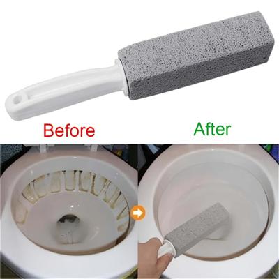 2pcs Pumice Toilet Cleaning Brush Toilet Brush Seat Toilet Stain Bathroom Scar Yellow Scale Powerful Pumice Brush