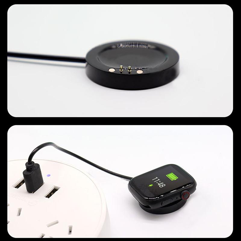 Smartwatch Ladegerät Dock Ständer Cradle Halterung kompatibel für T500+Plus T55+Pro