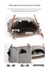 Retro Canvas Women's Crossbody Handbag - Casual Solid Color Shoulder Bag for Students