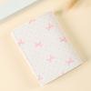 Portefeuille Femme Couleur Rose Doux Cuir PU Multi Cartes Sac Photo Porte-Cartes Floral Nœud Extérieur