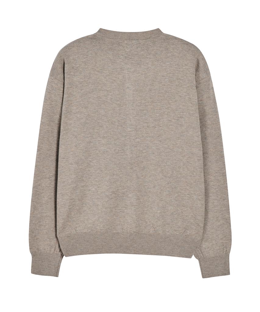 Akecii Andy Soft Cardigan_Mocha