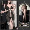 Sex underwear transparent steel tray gathers Sao suspender lace backless perspective sex nightdress seduction suit women