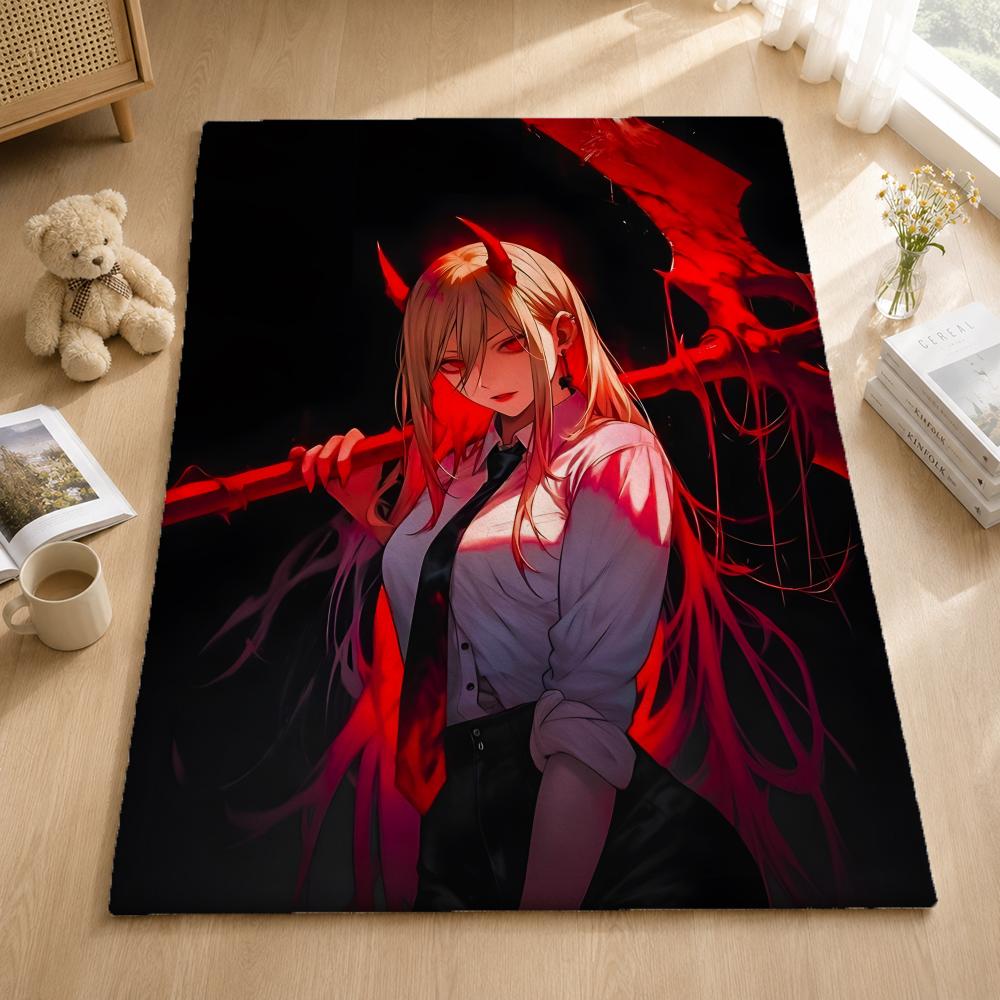 Anime C-Chainsawman Throw Blankets Soft Warm Flannel Blanket Bedding For Bed Living Room Home Sofa
