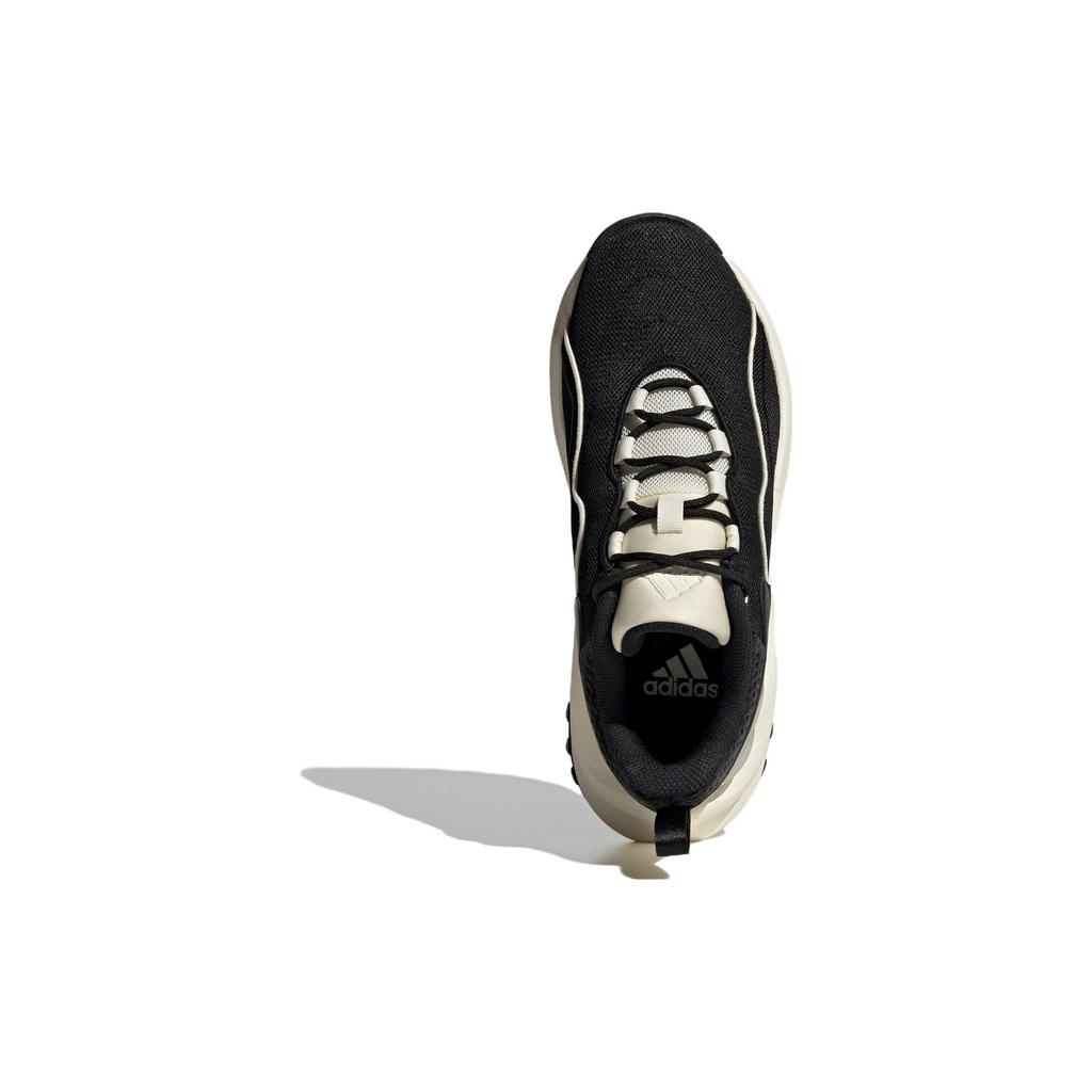 Adidas Maxxwavy Comfortable Versatile Fabric Mesh Non-Slip Wear-Resistant Low-Top Running Shoes Women Running Shoes Beige Black IF8754