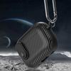 Carbon Fiber Texture Case for Airpods Pro 2 Anti-Drop Protective Cover for Airpods 3 2 1 Hard Shell with Keychain