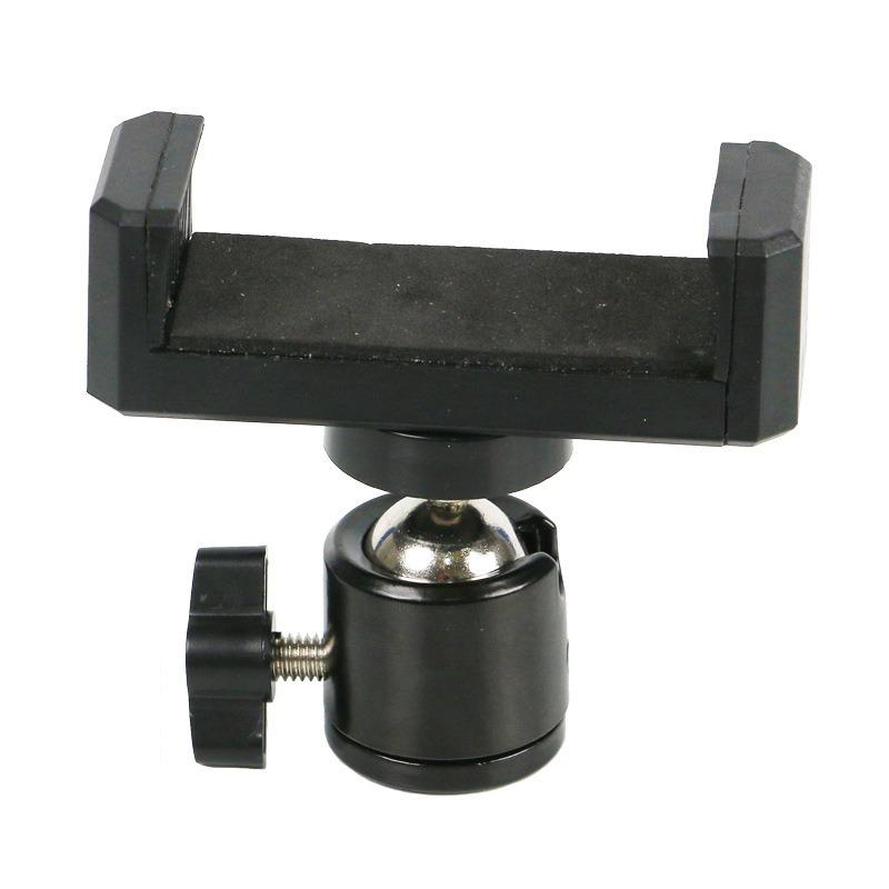 Universal 360° Rotating Ball Head Tripod with 1/4 Phone Holder for Live Broadcast Photography