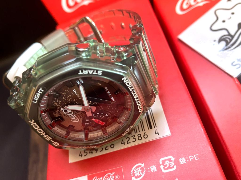 Casio G-Shock x Coca-Cola 140th GA-2100CC-3AJR Limited Japan Genuine 2026