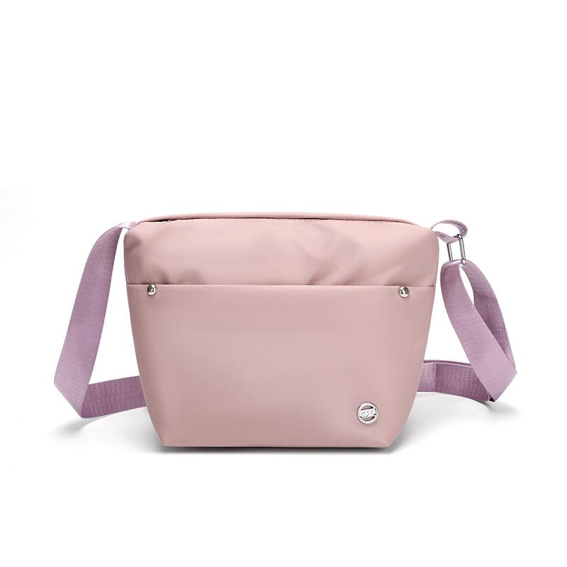 Nylon bag women's large-capacity new summer versatile simple popular shoulder crossbody bucket bag