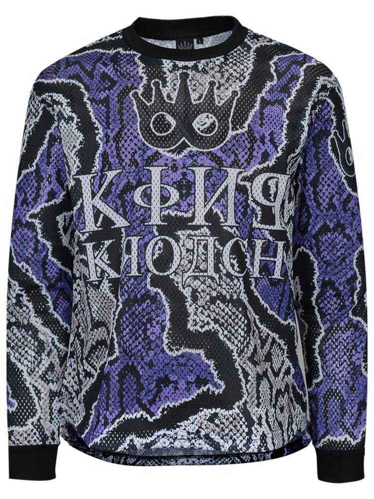 Kingroach Snake Skin Mesh Jersey