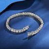 A Explosive 3mm4mm Zircon Epoxy Tennis Bracelet Devil's Eye Eye Jewelry