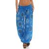 Boho Womens Aladdin Harem Yoga Pants With Elastic Waist And Loose Fit**