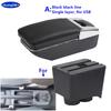 For Volkswagen Polo Armrest Box For VW Polo 9N 3 Mk4 Car Armrest Box 2002-2009 Interior Retrofit Storage Box Car Accessories