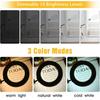 Hot Sell 72LED 8X/10X Magnifier USB 3 Colors LED Magnifying Glass for Soldering Iron Repair/Table Lamp/Skincare Beauty Tools
