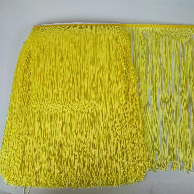 50Cm Polyester Fringed Row Beard Lace Latin Dance Dress Diy Dance Costume Lantern Lace Accessories Decoration