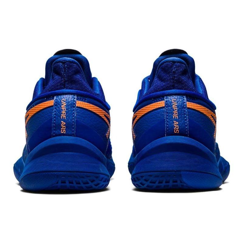 Asics Unpre Ars Men Low Top Basketball Shoes Blue Yellow 1063A056-400