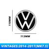 1pc Original Replacement Version Car Front Grille Emblem SS7 Cover/Rear Trunk Lid Badge For VW GOLF 7.5 2018-2021 MK7 2014-2017