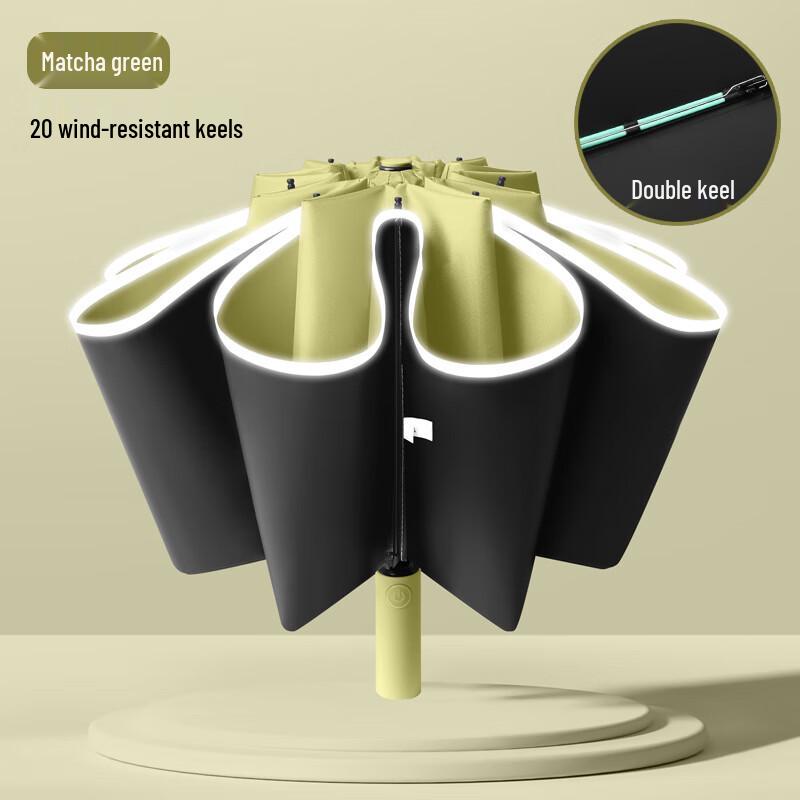 Nanqiao 10-Rib Automatic Reverse Dual-Use Umbrella