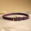 Luxury suede belt for women Stylish Leather belt Gold pin buckle Cow Leather Branded belt Clothing accessories women belt