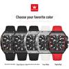 Reloj de Cuarzo Impermeable Multifunción con Forma de Barril para Hombre Oulishi
