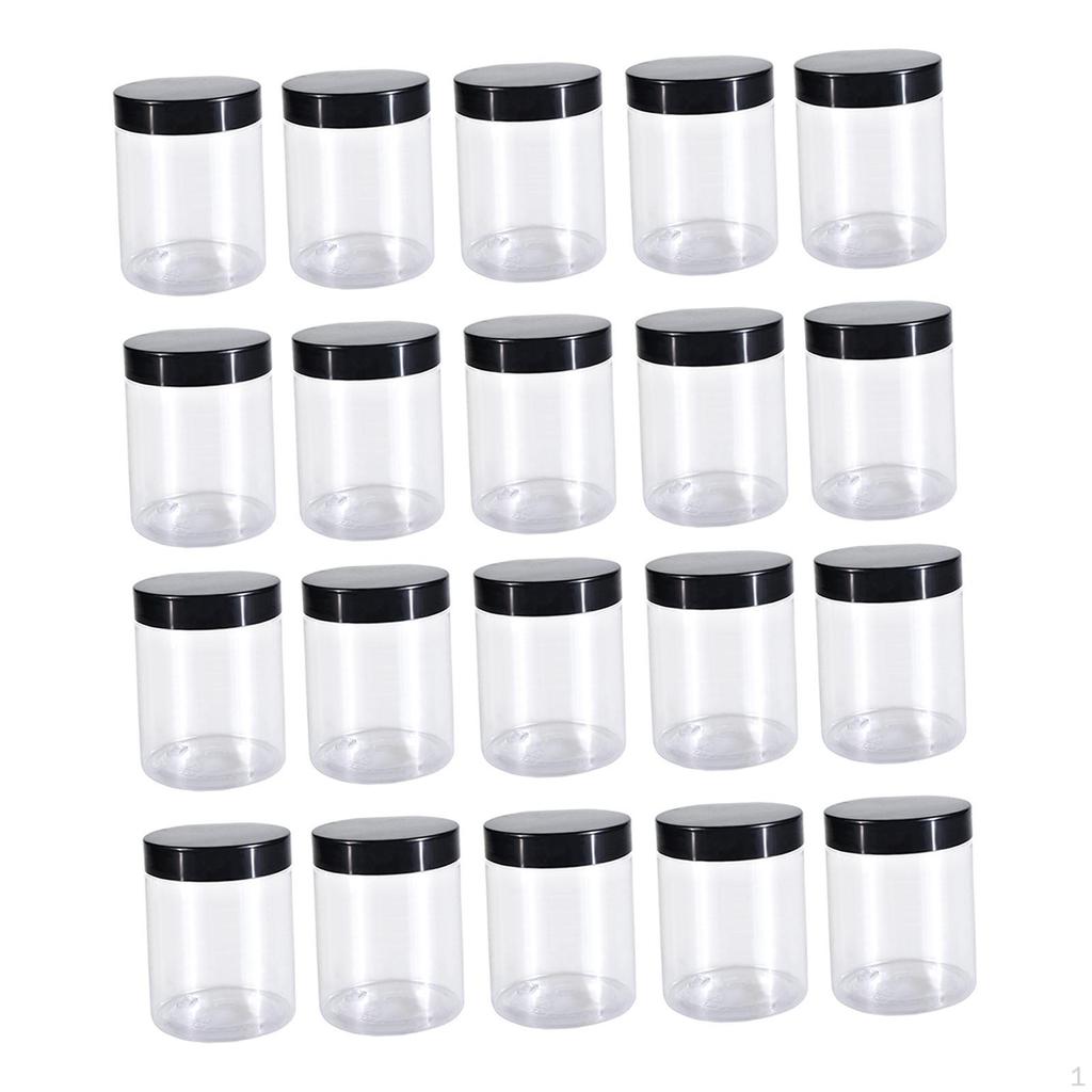 Container with Screw-on Lid for Kitchen Storage