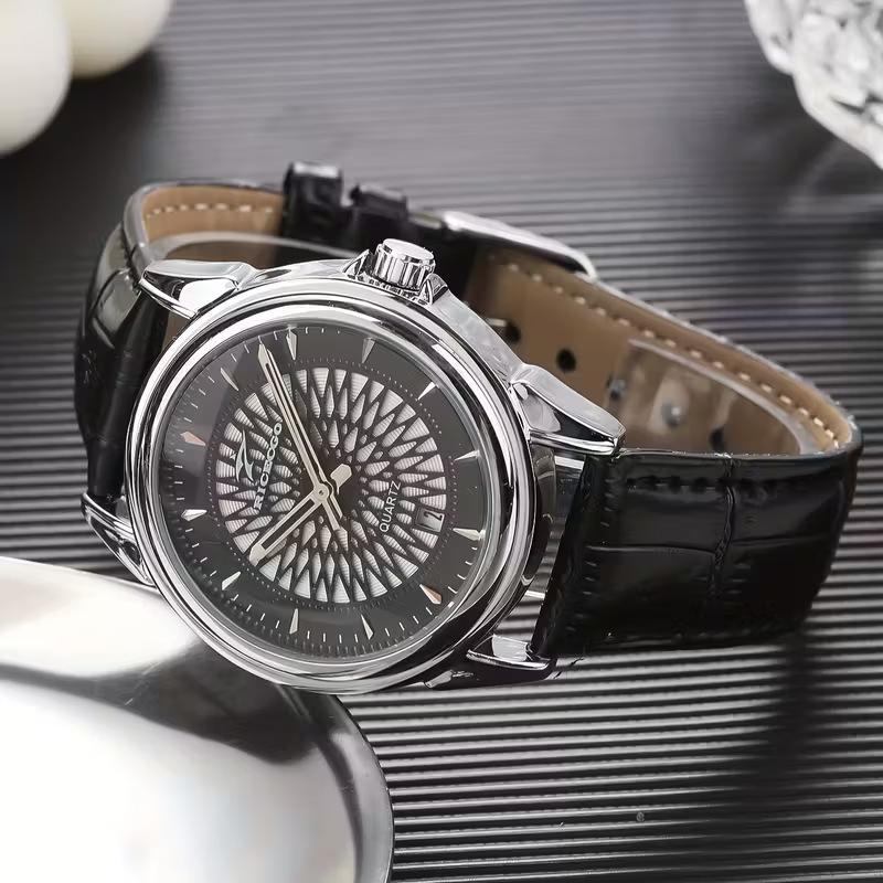Classic Waterproof Quartz Watch Digital Scale Simple Single Calendar Men's Watch Men's Watch
