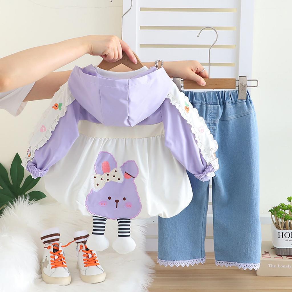 Kids Casual Long-Sleeve Set, Comfortable Daily Wear Outfits