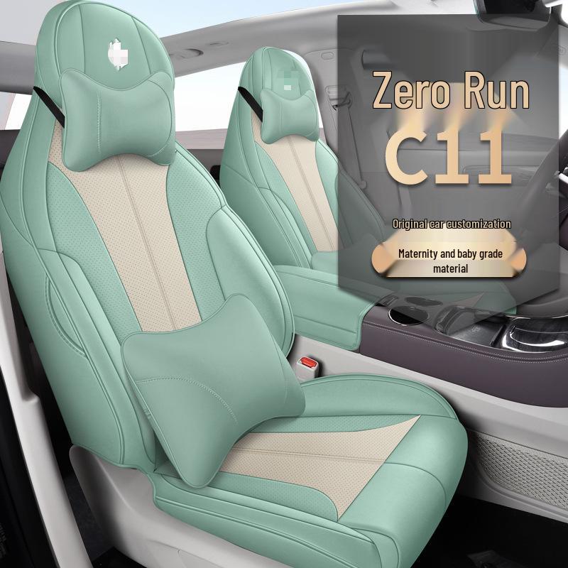 Leapmotor C11 Vollständiger Sitzbezug - Perforiert, Atmungsaktiv, Ganzjahreskissen