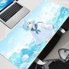 Big Mouse Pad Game Computer Keyboard Pad Kawaii Gaming Accessories Soft and Cute Anime Extended Mat Table LockEdge Pink Mousepad
