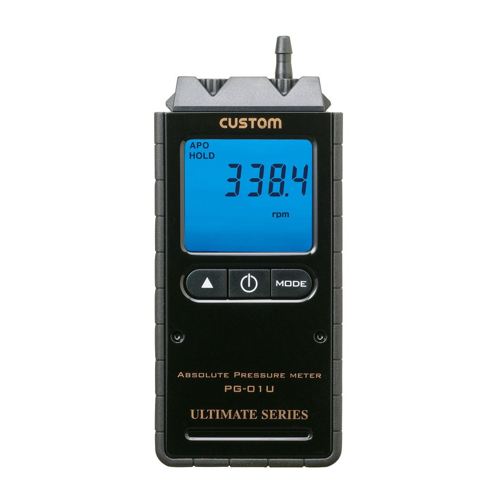 CUSTOM Digital Absolute Pressure Gauge Piano Black Style Housing PG-01U