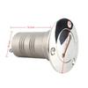 316 Stainless Steel Fuel Tank Filler 1.5inch Deck Filler Gas Fuel Cap Marine Deck Fill  Boat Use
