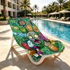 Plants VS Zombies Print Beach Towel Design, Soft, Lightweight. for Home Bathroom, Spa, Pool, Yoga, Surfing, Camping, Gift for Family, Friend