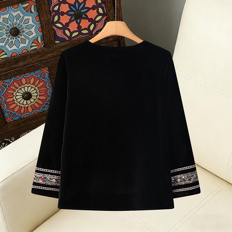 2026 Frühling/Herbst Retro Chinesischer Stil Schlankmachendes Zweiteiliges Set für Damen