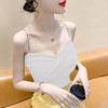 2026 Summer Women’s Cross Wrap Bustier Camisole - Versatile Sexy Back Short Top for Inner or Outer Wear