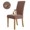 Husa Jacquard Impermeabilă Reglabilă pentru Scaun 2026 Culoare Uni Lux Husa pentru Scaun de Masă Dining Spandex pentru Casă Cameră de Dining Banchet Hotel