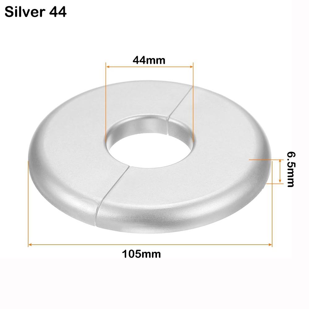 Useful ABS Shower Faucet Cover Round Black Faucet Decorative Cover White Faucet Accessories Shower