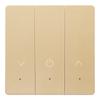 Lerlink Tuya Golden Security Zigbee WiFi Smart Wall Switch Alexa Voice Control Support Wireless Wall Socket Smart Home Switches