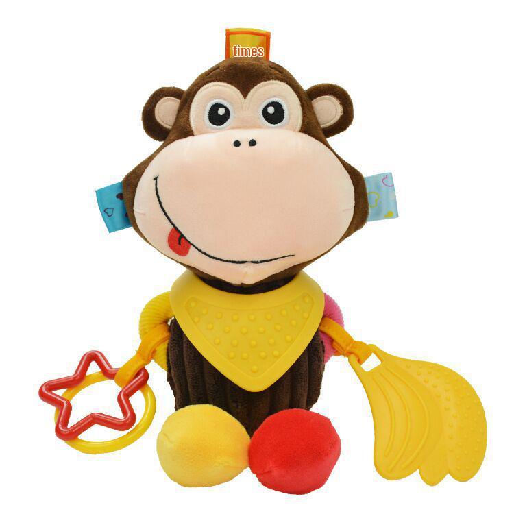 

Sozzy Baby Plush Stroller & Bed Hanging Toy: Soothing & Educational Stuffed Doll