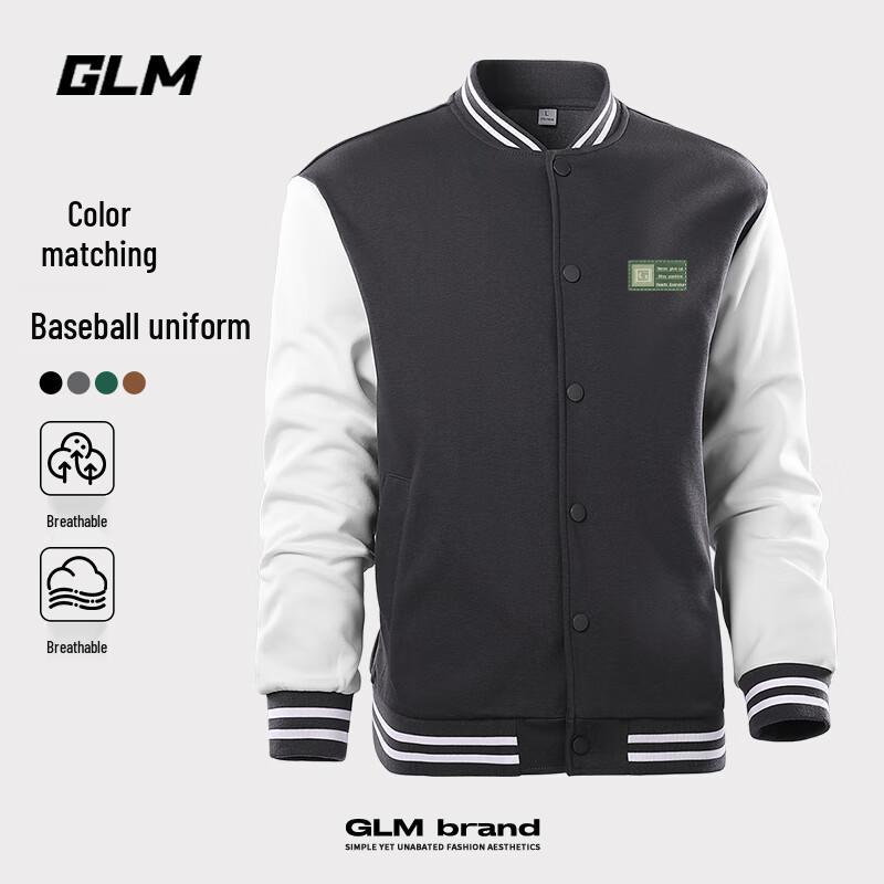 

Мужская бейсбольная куртка GLM в американском стиле свободного кроя L