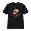 Vintage Western Cowboy Hat Mama Lettering Print Casual T Shirt Vintage Washed Slightly Versatile Graphic Unisex Stylish