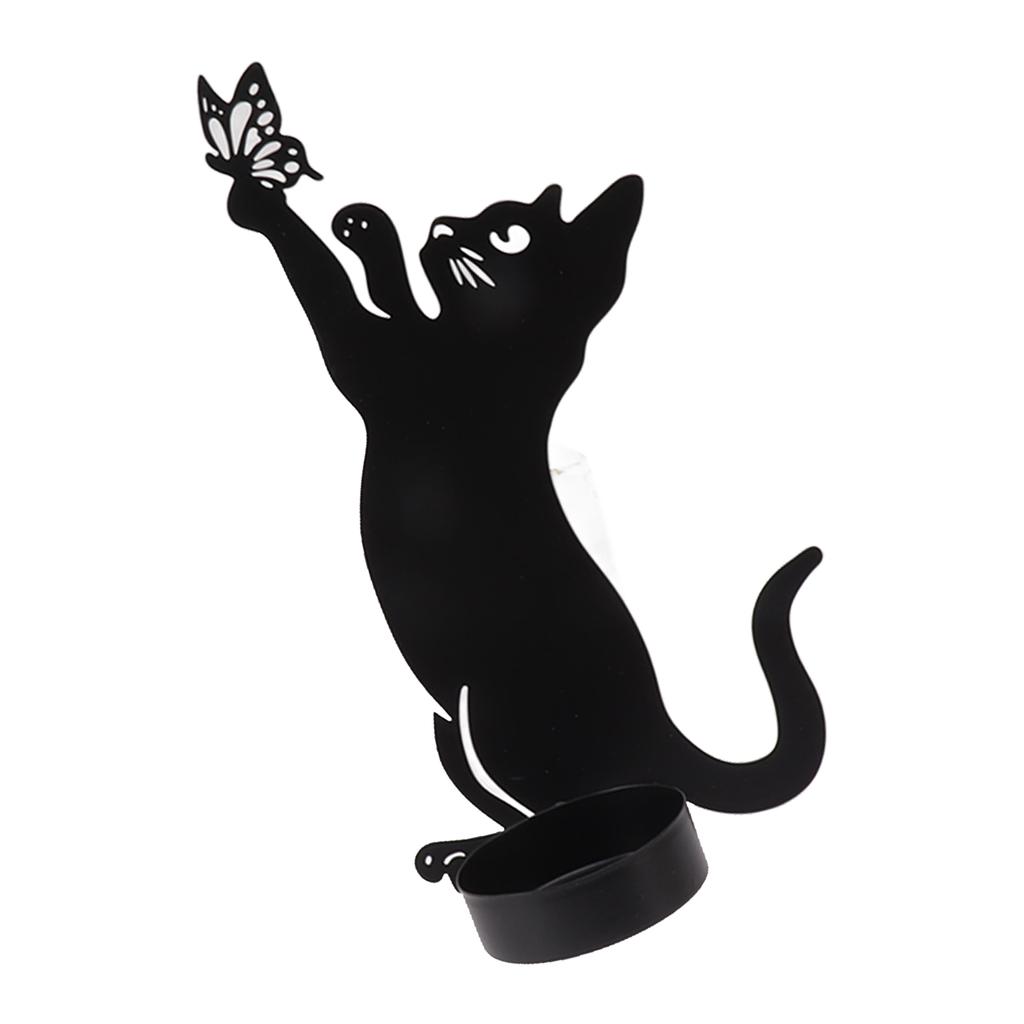 Home Decor Candlestick Durable Cat Candle Holder Decorative Candlestick Holder for Home Decor