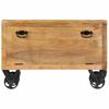 Shoe Cabinet 86 X 35 X 55 Cm Solid Mango Wood