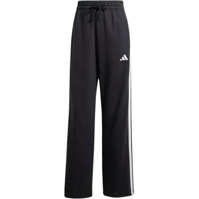 Essentials 3-Stripes Open Hem French Terry Pants Women Pants Black JW7182