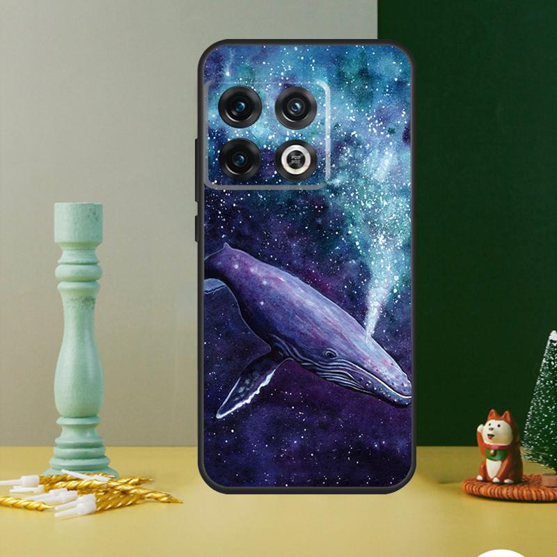Beautiful Blue Whale Painting Case For OnePlus Nord CE 4 2 3 Lite N20 N30 9 10 Pro 8T 9RT 10T 10R 12R 13R 11 12 13 Cover