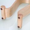 Supporto per Cuffie Headset in Legno per la Casa Display Stand Portaoggetti