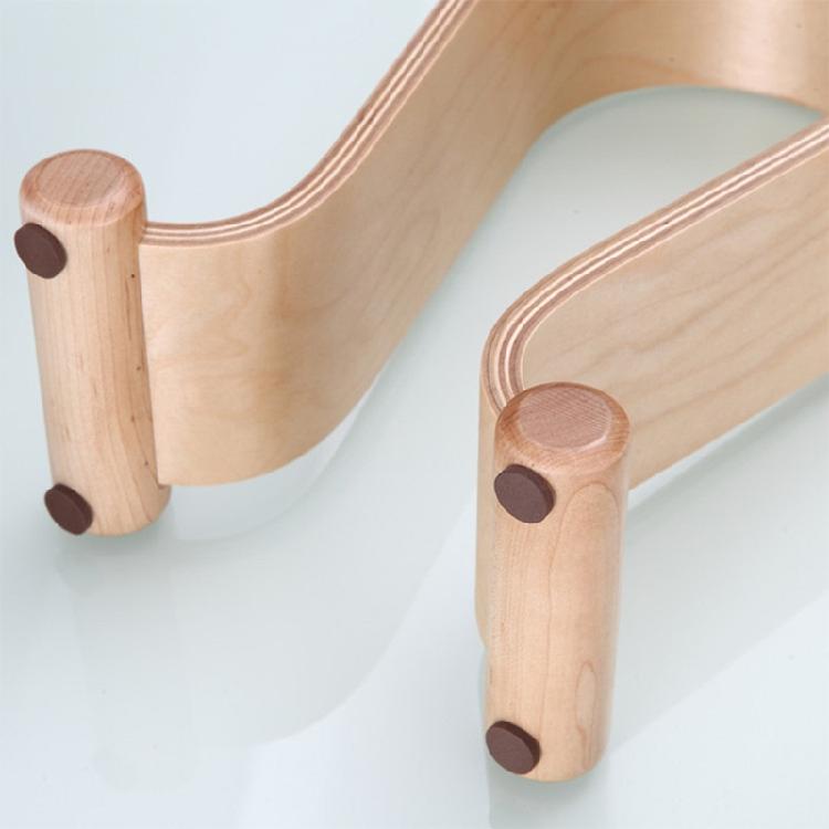 Supporto per Cuffie Headset in Legno per la Casa Display Stand Portaoggetti