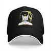 Chapéus Dad Cor Pura Yuumi Tri-blend Chapéu Casual Viseira Caps Jogo League of Legends Boné