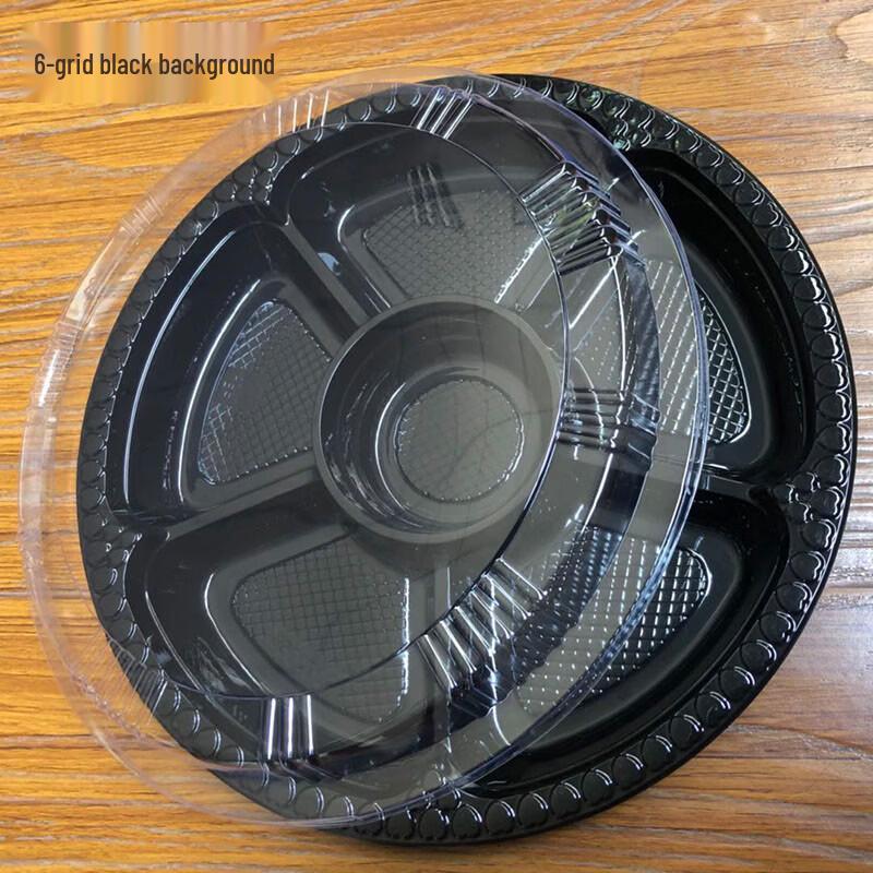 Ke Jia Xiang Disposable 6-Compartment Fruit Platter