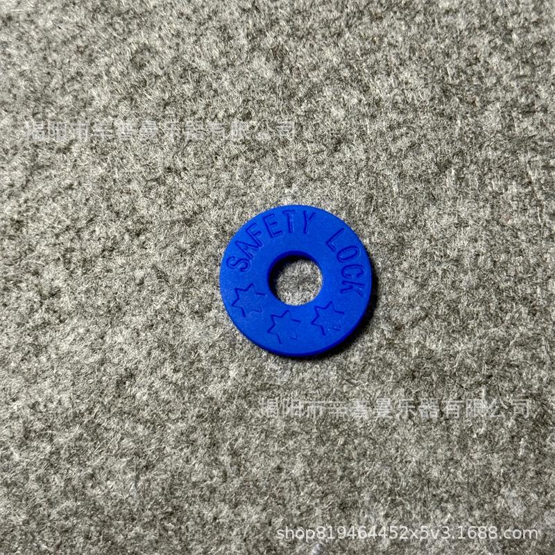 Rutschfeste Silikon-Gitarrengurt-Lock-Pads für E-Gitarren, Akustikgitarren und Bassgitarren