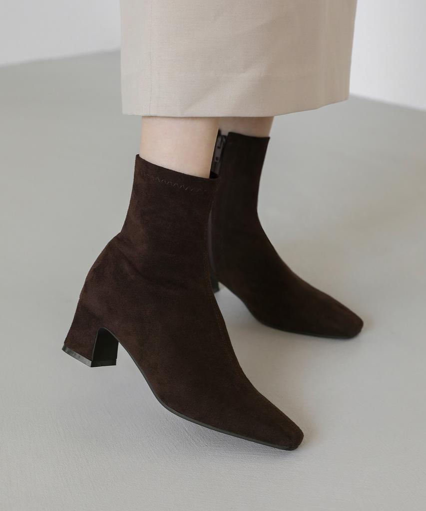 Sappun Oderin Socks Ankle Boots (5Cm)